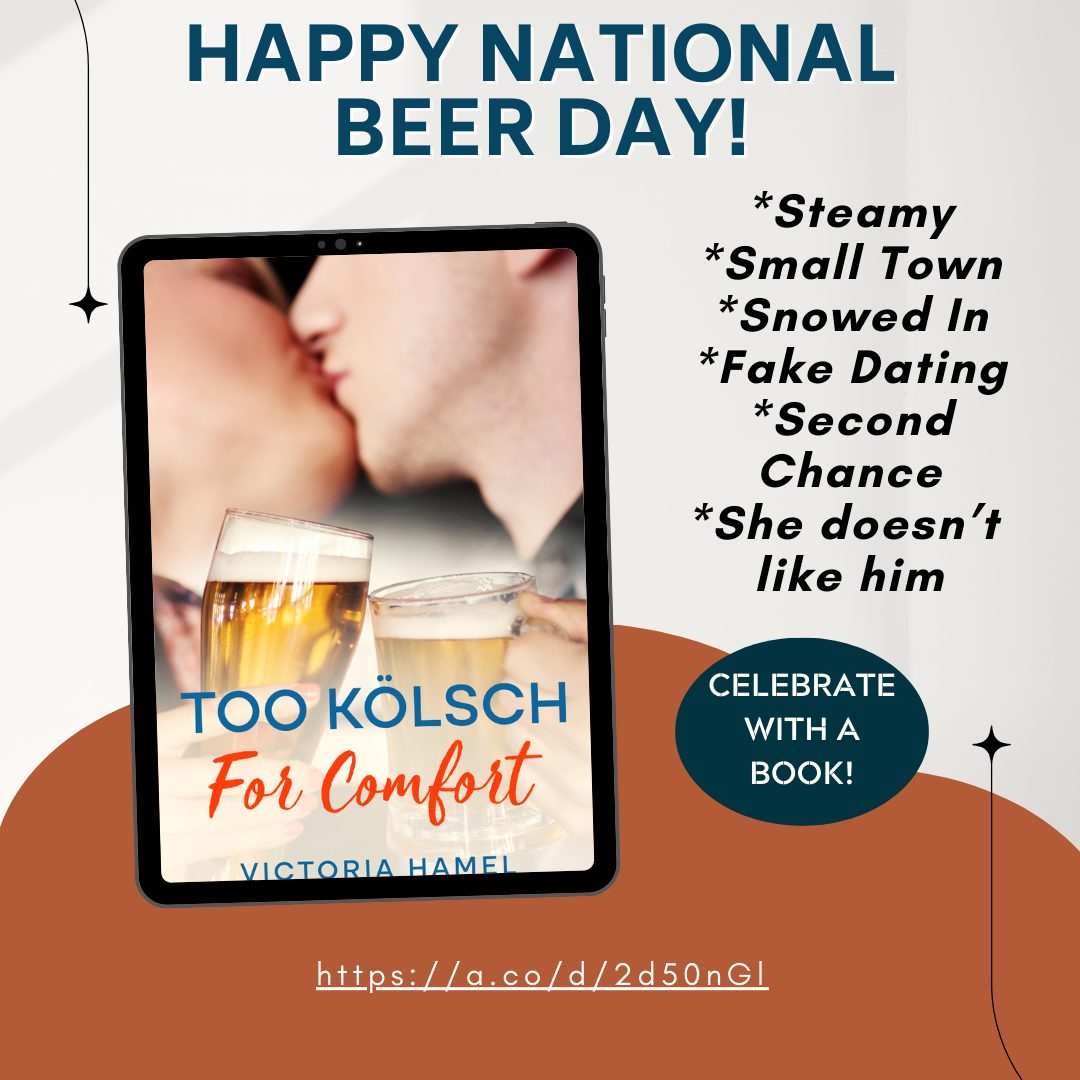 Celebrate the day with a steamy romance at Hop's Heaven Brewery! Sip on your favorite beer while you watch Zaina and Jasper go viral! 
#steamysmalltownnromancebooks #steamysmalltownromance #spicyreads 
#indieromancebooks  #spicysmalltownromance #spicysmalltownromanceseries 
#NationalBeerDay #nationalbeerday🍺